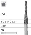 Боры стоматологические алмазные FG 850/016, желтый, 6шт. ISO код 314199504016., арт: FG5236/6 FG5236/6 - фото 501366