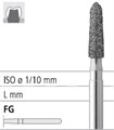 Боры стоматологические алмазные FG 877К/014, красн., 6шт. ISO код 314297514014, арт: FG4062/6 FG4062/6 - фото 501379