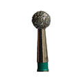 Боры стоматологические алмазные FG 801/025, зел., 6шт. ISO код 314001534026, арт: FG400N/6 C FG400N/6C - фото 501588