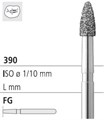 Боры стоматологические алмазные FG 390/014, красн., 6шт. ISO код 314274514014, арт: FG4274/6 FG4274/6 - фото 501802