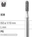 Боры стоматологические алмазные FG 838/014, 6шт. ISO код 314139524014., арт: FG404/6 FG404/6 - фото 501944