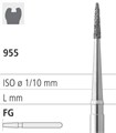 Боры стоматологические алмазные FG 955/011, 6шт. ISO код 314699534011, арт: FGD9/6 C FGD9/6C - фото 502027