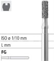 Боры стоматологические алмазные FG 835/011, зол., 6шт. ISO код 314109514011, арт: FG214/6 GB FG214/6GB - фото 502181