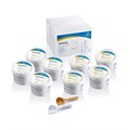 Panasil Putty Fast - оттискной материал, короткое время прибывания во рту (4х450 мл - паста-катализатор, 4х450 мл - базисная масса, 2 ложки-дозатора) 11143 - фото 502276