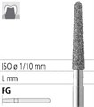 Боры стоматологические алмазные FG 886Z/018, зел., 1шт. ISO код 314210534018, арт: FG123/1 C FG123/1C - фото 502488