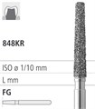 Боры стоматологические алмазные FG 848KR/016, золот., 6шт. ISO код 314553514016., арт: FG423R/6 GB FG423R/6GB - фото 502917
