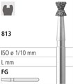 Боры стоматологические алмазные FG 813/020, 6шт. ISO код 314032524020., арт: FG303/6 FG303/6 - фото 502933
