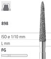 Боры стоматологические алмазные FG 898/014, черный, 1 шт. ISO код, арт: FG101/1 CB FG101/1CB - фото 502983