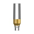 FreeForm ST - абатмент, D=4.0 мм, G/H=1.5 мм, Mini, 6-гран + винт Ebony Gold GSFAM4015WH - фото 504325