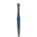 Бор алмазный 806Q FG, GOLD Line, обратный конус с воротником, D=1,4 мм, L=3,0 мм, синий 806.314.019.524.014-Q - фото 505340