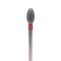 Бор алмазный Ecoline E 379 F, олива, турбинный наконечник, D=1.8 мм, красный E-379-F-314-018 - фото 505456