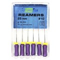 Reamers - ручные дрильборы (каналорасширители), 25 мм, №10, сталь, 6 шт 1833025010-/-18303025010 - фото 505871