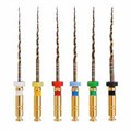 UltraFiles Gold - машинные файлы, 31 мм, конус .04, в наборе (04/45х2, 04/60х2, 04/90х2), никель-титан, 6 шт 1965431101-/-1965431103 - фото 506186