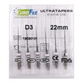 Ultratapers Engine - машинные файлы для перелечивания, 22 мм, размер D3, никель-титан, 6 шт 1880022003 - фото 506261