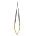 Иглодержатель Castroviejo #5024R, Perma Sharp, прямой, круглая ручка, 18 см NH5024R - фото 508483