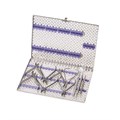 Кассета IMS Infinity Ortho, ортодонтическая, 7 инструментов, 203х280х19, большая, тонкая, зеленая IMNORTHL9 - фото 511682