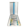 Кассета IMS Infinity DIN, 20 инструментов, 290х184х34, голубая IMEDIN2011 - фото 511715