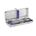 Кассета IMS Infinity 1/4 DIN, 5 инструментов, 76х184х34, голубая IME14DN511 - фото 511815
