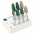 Denture Acrylics Kit - набор боров для полировки пластмассы, 7 шт 100442 - фото 514783