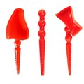 Nucleojet assorted - заготовки беззольные с культей, 10 шт для фронтальных зубов + 7 шт для премоляров, уп/19 шт 100-ANG-N19 - фото 514936