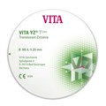 VITA YZ T Color LL2 - транслюцентный цирконий (диоксид циркония), окрашенный, средний, 98,4х20 мм ECDYC3982062 - фото 516154