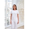Туника женская DRN450, белый, 52 DRN450-WHT-52 - фото 518582