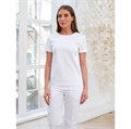 Туника женская DRN450, белый, 50 DRN450-WHT-50 - фото 518625