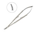 Иглодержатель хирургический изогнутый Micro-Nadelhalter , 18 см, 40-96D* 40-96D - фото 527603
