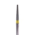 Бор алмазный Ecoline E 846 EF, конусный цилиндр, турбинный наконечник, D=1.6 мм, желтый, 1 шт E-846-EF-314-016_1 - фото 532136