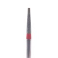 Бор алмазный Ecoline E 846 F, конусный цилиндр, турбинный наконечник, D=1.6 мм, красный, 1 шт E-846-F-314-016_1 - фото 532147
