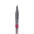 Бор алмазный Ecoline E 862 F, пламевидный, турбинный наконечник, D=1.4 мм, красный, 1 шт E-862-F-314-014_1 - фото 532594