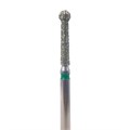 Бор алмазный 802LG FG, шаровидный с воротником (удлиненный), D=1,8 мм, зеленый 806.314.494.534.018 - фото 532637