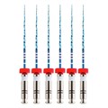 UltraFiles Blue (Heat Activation) - машинные файлы, 31 мм, конус .02, №15, никель-титан, 6 шт 1884031015 - фото 533437