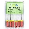 K-Files - ручные файлы, 25 мм, №06, сталь, 6 шт 1831025006-/-18301025006 - фото 533716
