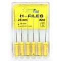 H-Files - ручные файлы, 25 мм, №20, сталь, 6 шт 1832025020-/-18302025020 - фото 533751