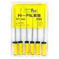 H-Files - ручные файлы, 31 мм, №50, сталь, 6 шт 1832031050-/-18302031050 - фото 533768
