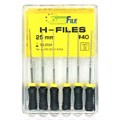 H-Files - ручные файлы, 25 мм, №40, сталь, 6 шт 1832025040-/-18302025040 - фото 533774