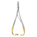Иглодержатель по MATHIEU, DUROGRIP, длина 200 мм, для нитей до 3/0 BM154R - фото 534574