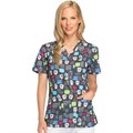 Топ женский Dickies DK704, зубы, XS DK704-HALU-XS - фото 539249