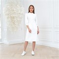 Платье Beauty на пуговицах, кремовый, 44 DRN265-CRM-44 - фото 540980