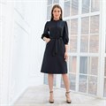 Платье Beauty на пуговицах, черный, 44 DRN265-BLK-44 - фото 541098