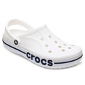 Сабо CROCS Bayaband Clog, белые с синей полосой, 45-46 205089-126-M13 - фото 542286