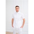 Туника мужская, на молнии, белый, 50 DRN740-WHT-50 - фото 543198